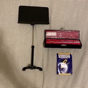 American Girl Doll Music Stand & Flute Set